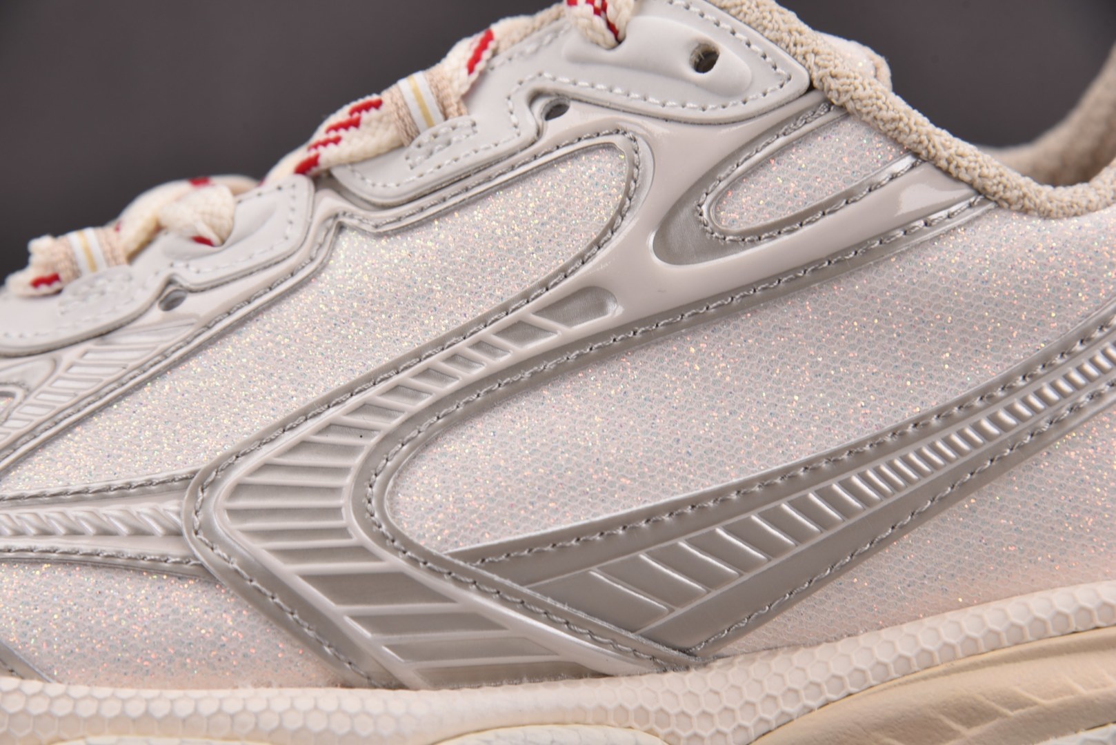 3XL巴黎 尺码:35-46 偏大一码纯原版出品-Balenciaga 3XL LUREX NW 米色 