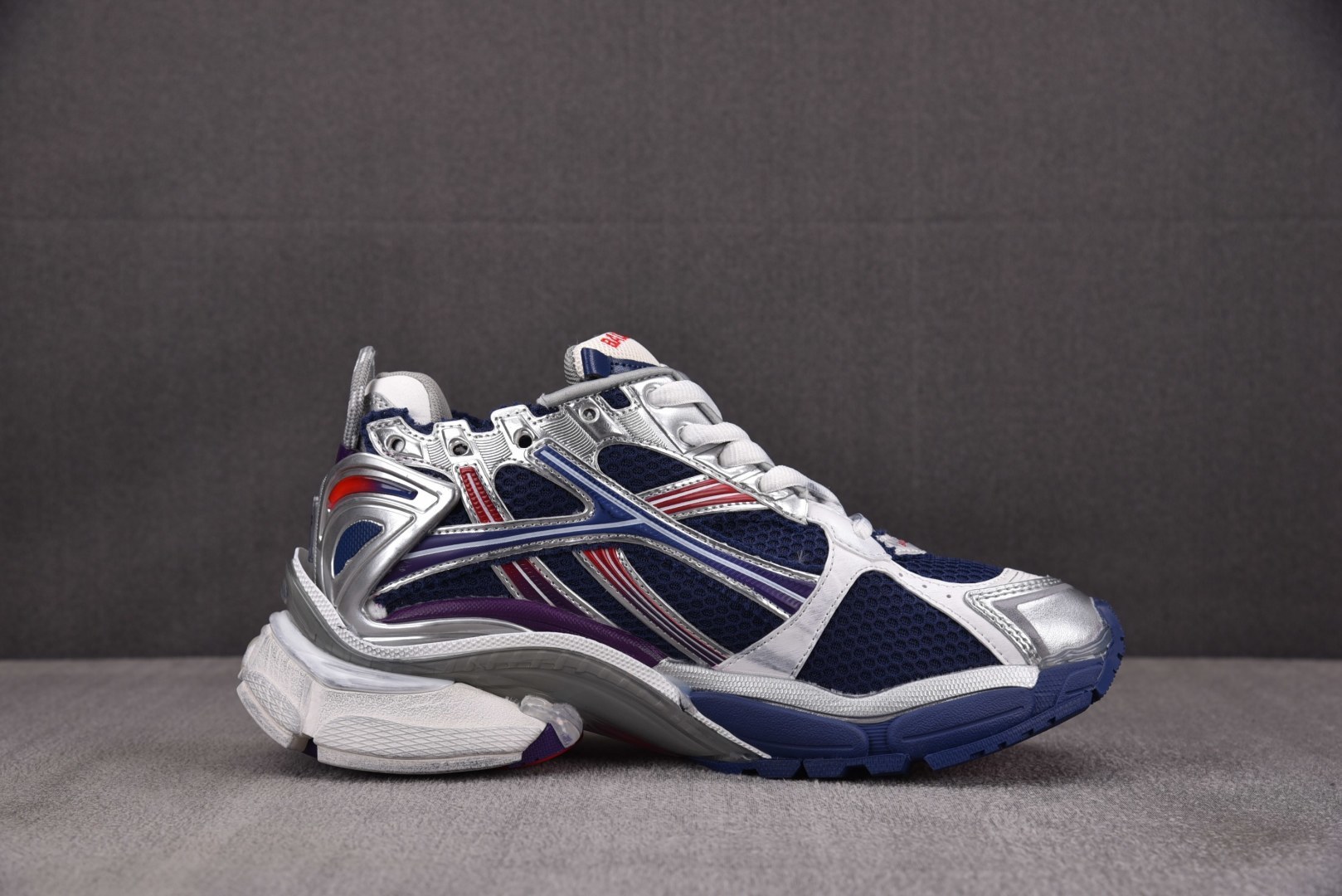 巴黎 尺码:35-46 偏大一码纯原版出品-Balenciaga Runner Gradient 深蓝银