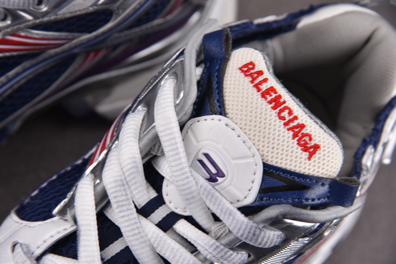 巴黎 尺码:35-46 偏大一码纯原版出品-Balenciaga Runner Gradient 深蓝银