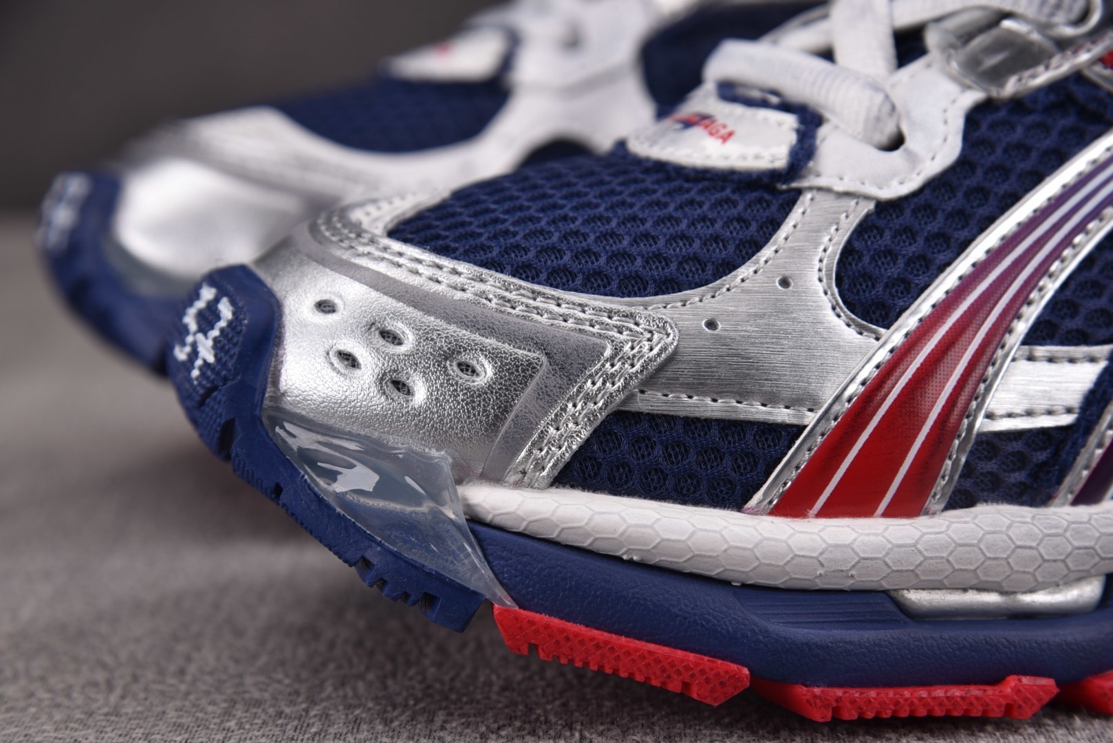 巴黎 尺码:35-46 偏大一码纯原版出品-Balenciaga Runner Gradient 深蓝银