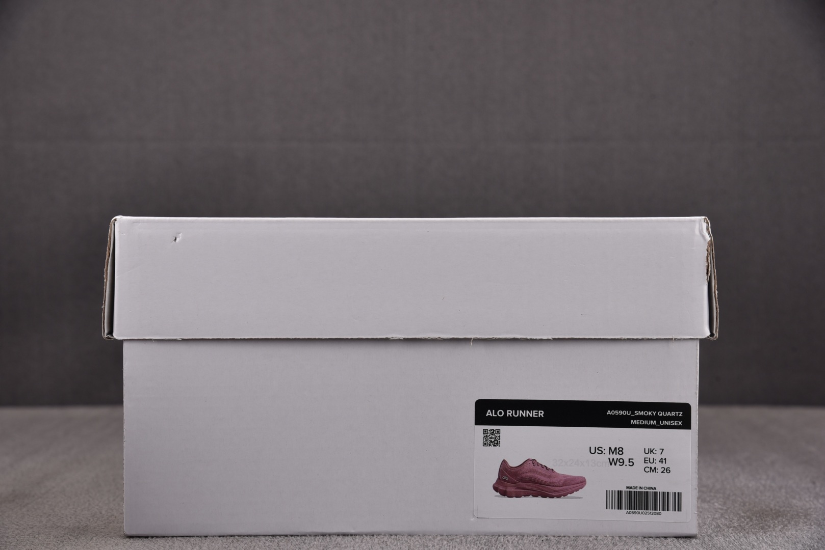 Alo 尺码36-45纯原版出品-Alo Runner 舒适百搭透气减震 低帮跑步鞋 男女同款 粉色YZ