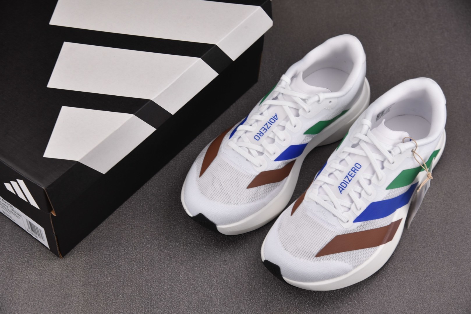 Ad Adizero Evo SL Nebraska 白绿蓝 KI3393 尺寸36 36⅔ 37⅓ 3