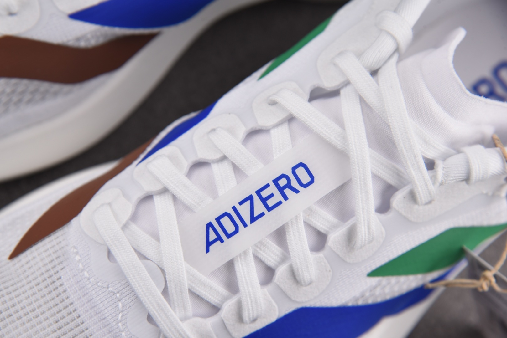 Ad Adizero Evo SL Nebraska 白绿蓝 KI3393 尺寸36 36⅔ 37⅓ 3