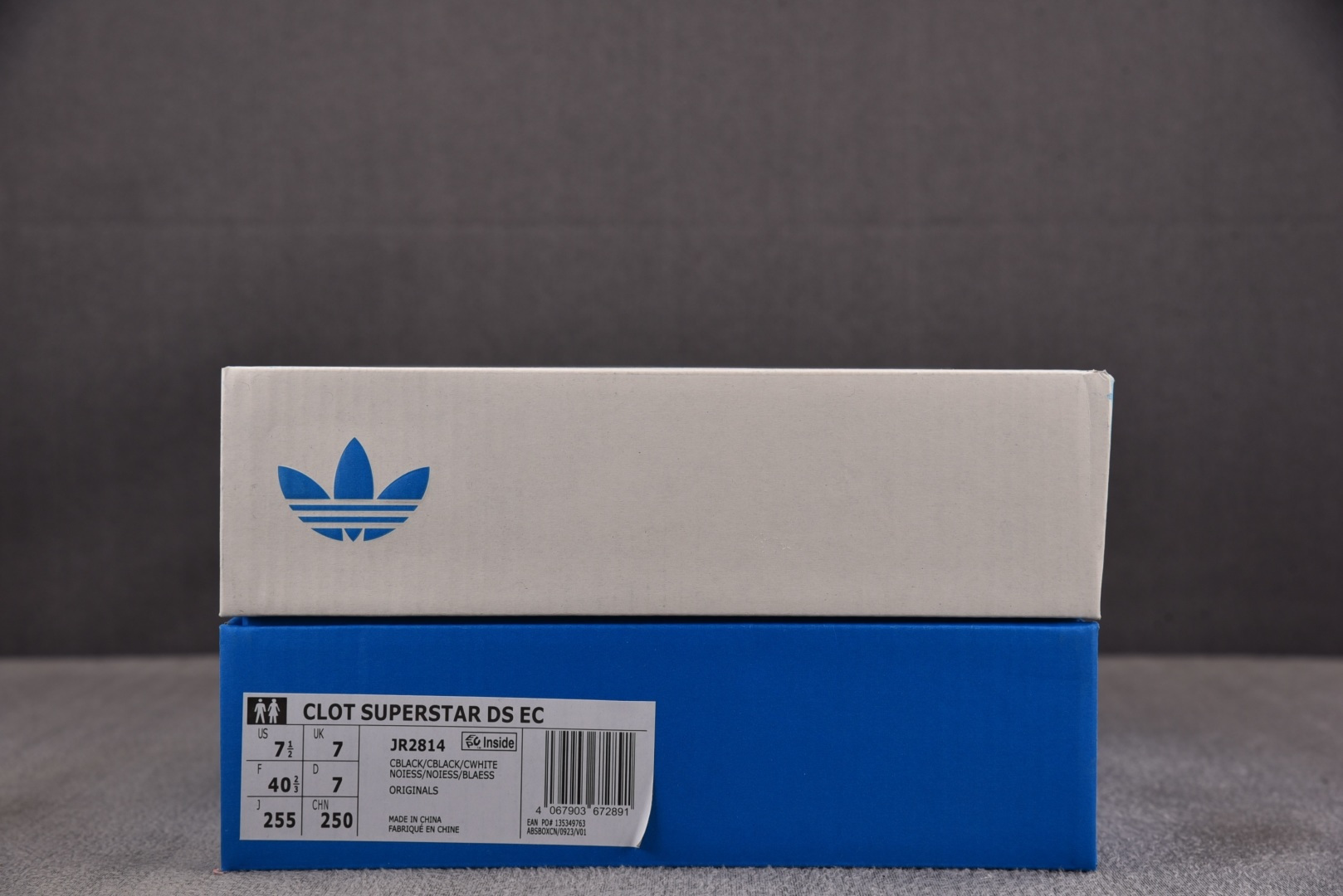 贝壳头 尺码:36-46纯原出品-Superstar CLOT By Edison Chen Milk 