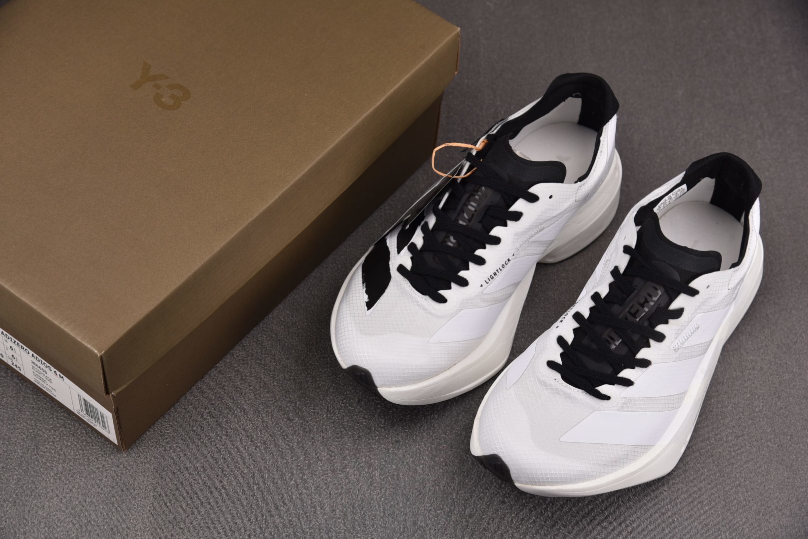 Adios 尺码:36-45纯原出品-AD Y3 Adios Pro 4 白黑 JR6658 YZ039