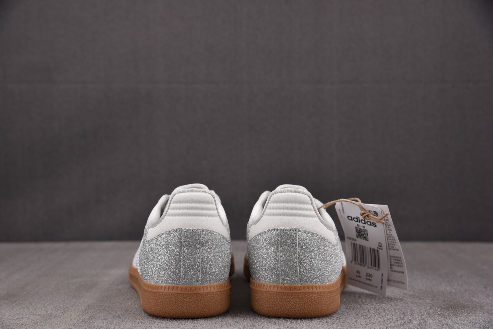 Originals Size:36-45纯原出品-AD Samba Shine Silver Metal