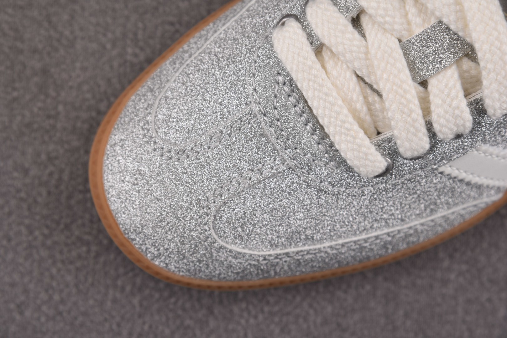 Originals Size:36-45纯原出品-AD Samba Shine Silver Metal