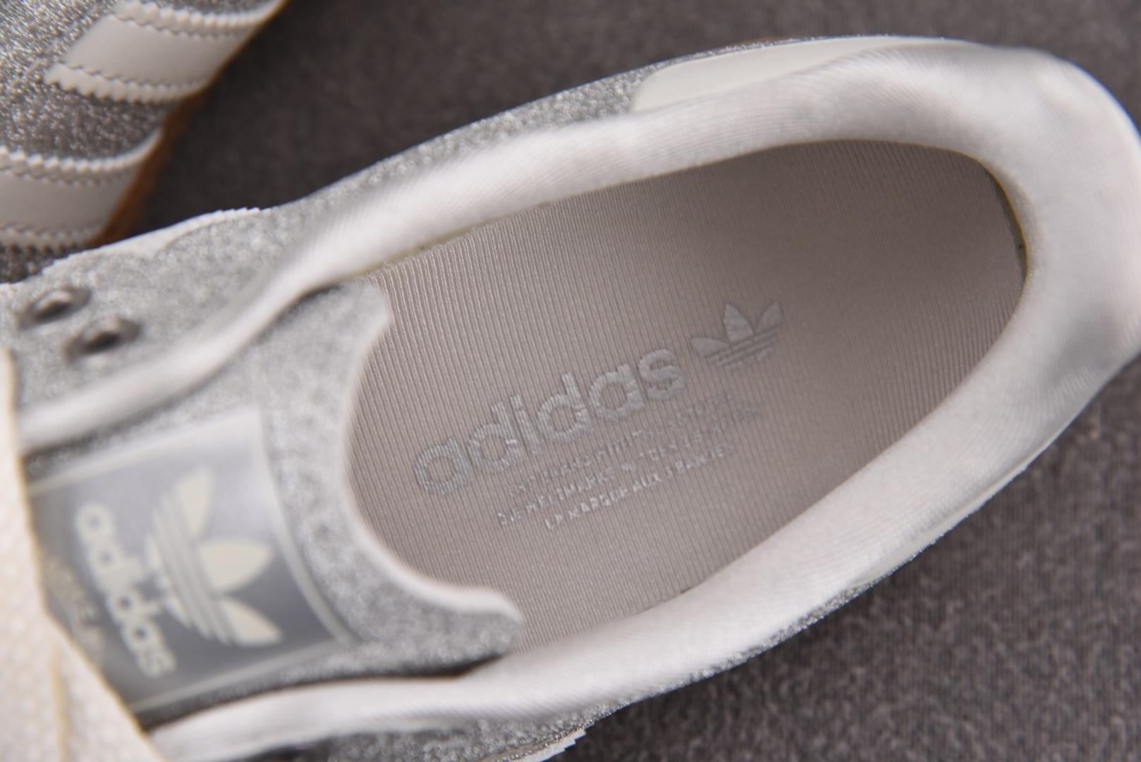 Originals Size:36-45纯原出品-AD Samba Shine Silver Metal