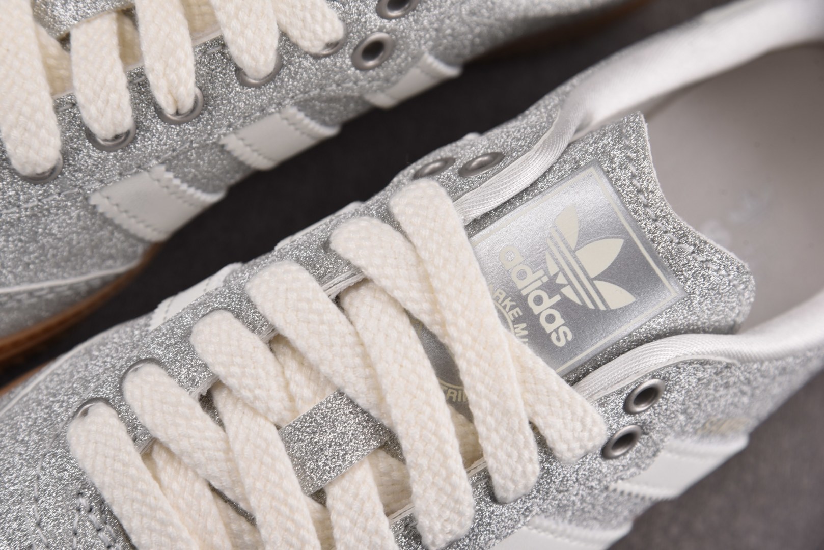 Originals Size:36-45纯原出品-AD Samba Shine Silver Metal