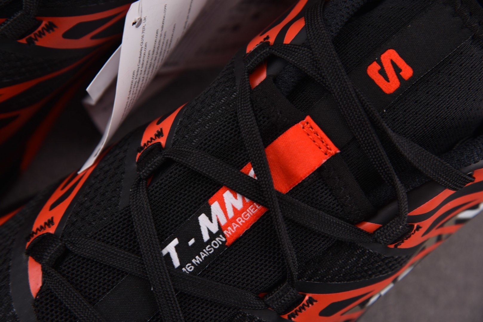 Salomon 尺码:36-45纯原版出品-MM6 Salomon XT-6 黑红 29 YZ024尺寸