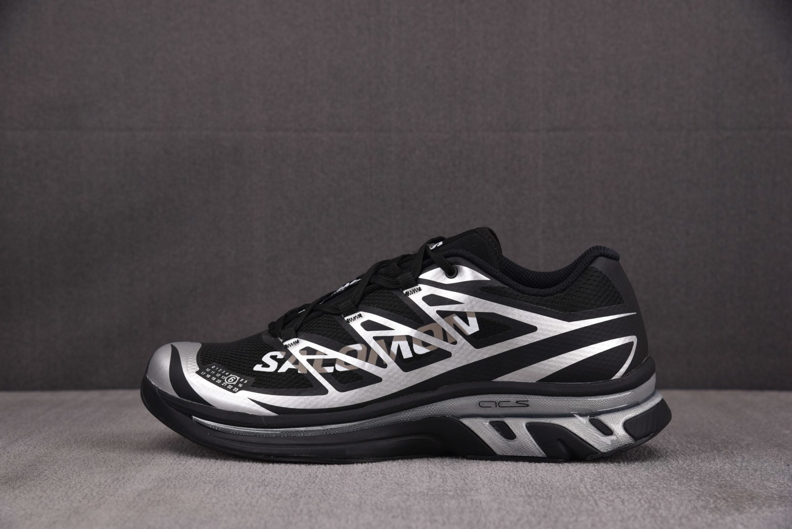 Salomon 尺码:36-45纯原版出品-MM6 Salomon XT-6 黑银 29 YZ024尺寸