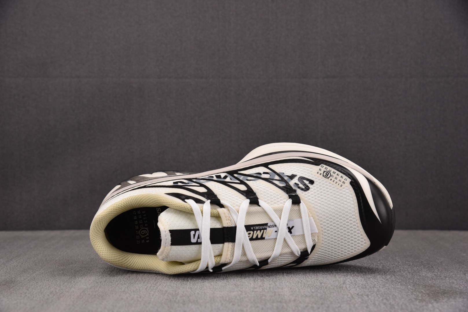 Salomon 尺码:36-45纯原版出品-MM6 Salomon XT-6 米黄 28 YZ024尺寸