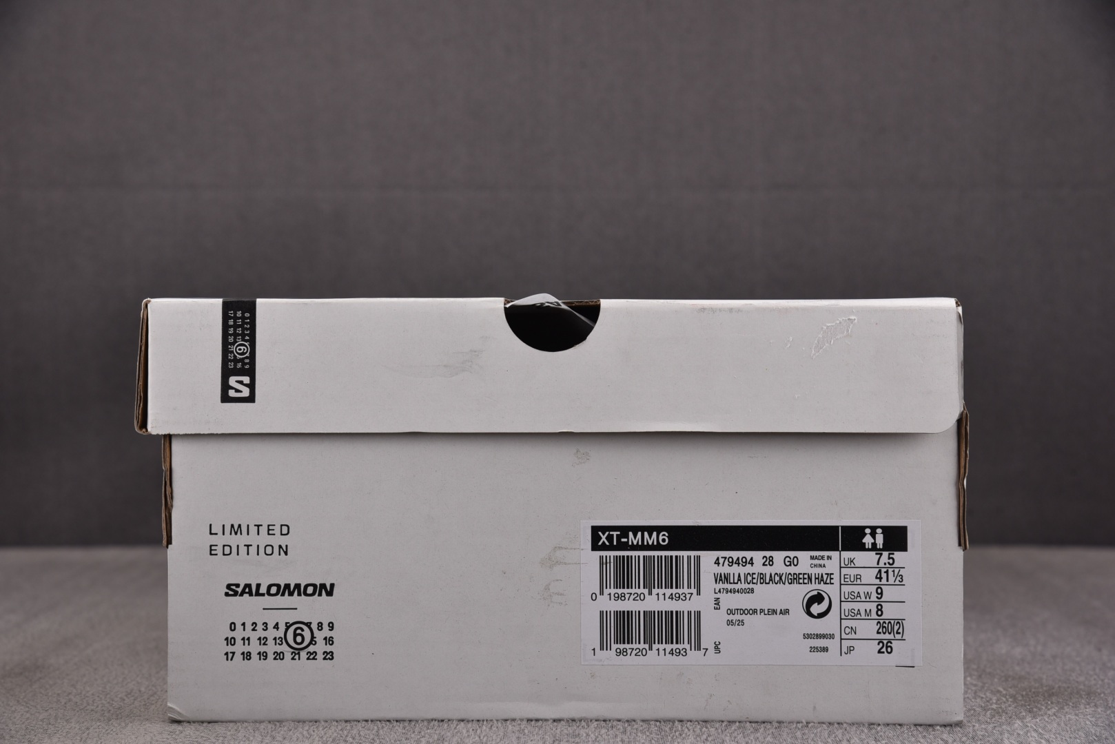 Salomon 尺码:36-45纯原版出品-MM6 Salomon XT-6 米黄 28 YZ024尺寸