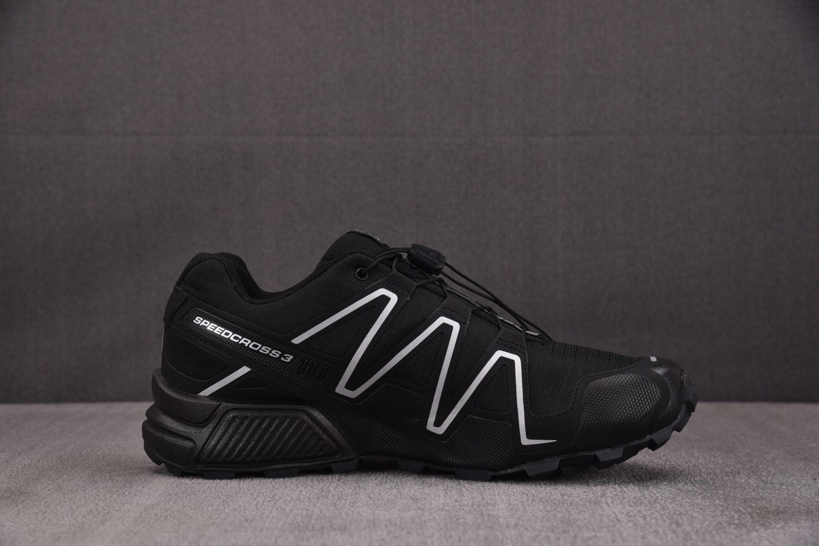 Salomon 尺码:36-45纯原版出品-Salomon Speedcross 3 Black Sil
