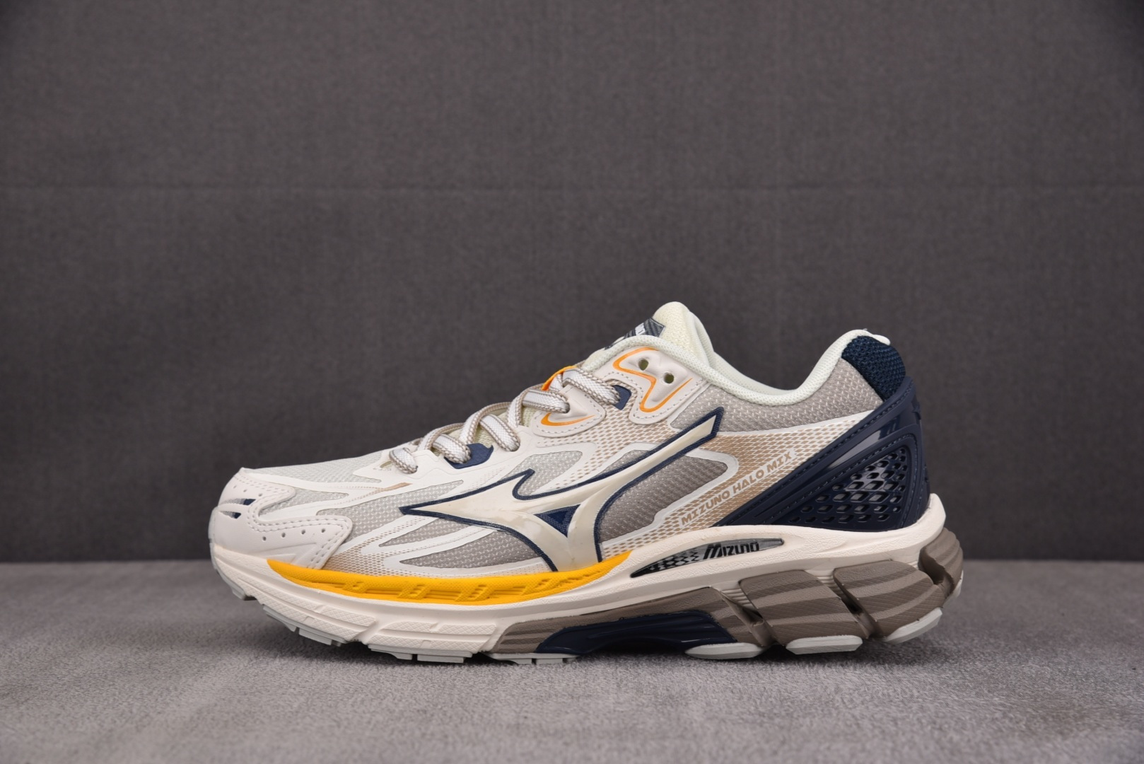 美津浓 尺码:36-45纯原出品-Mizuno Halo Mix 白黄 D1GH YZ039尺码：36 