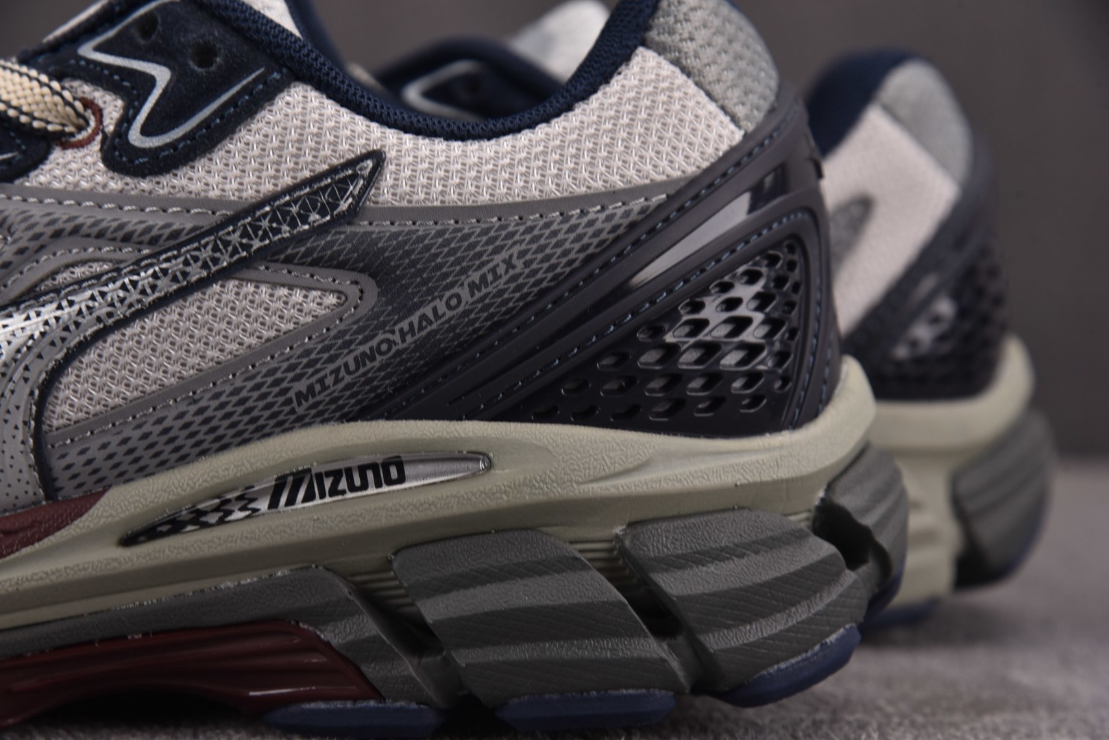 美津浓 尺码:36-45纯原出品-Mizuno Halo Mix 灰黑 D1GH YZ039尺码：36 