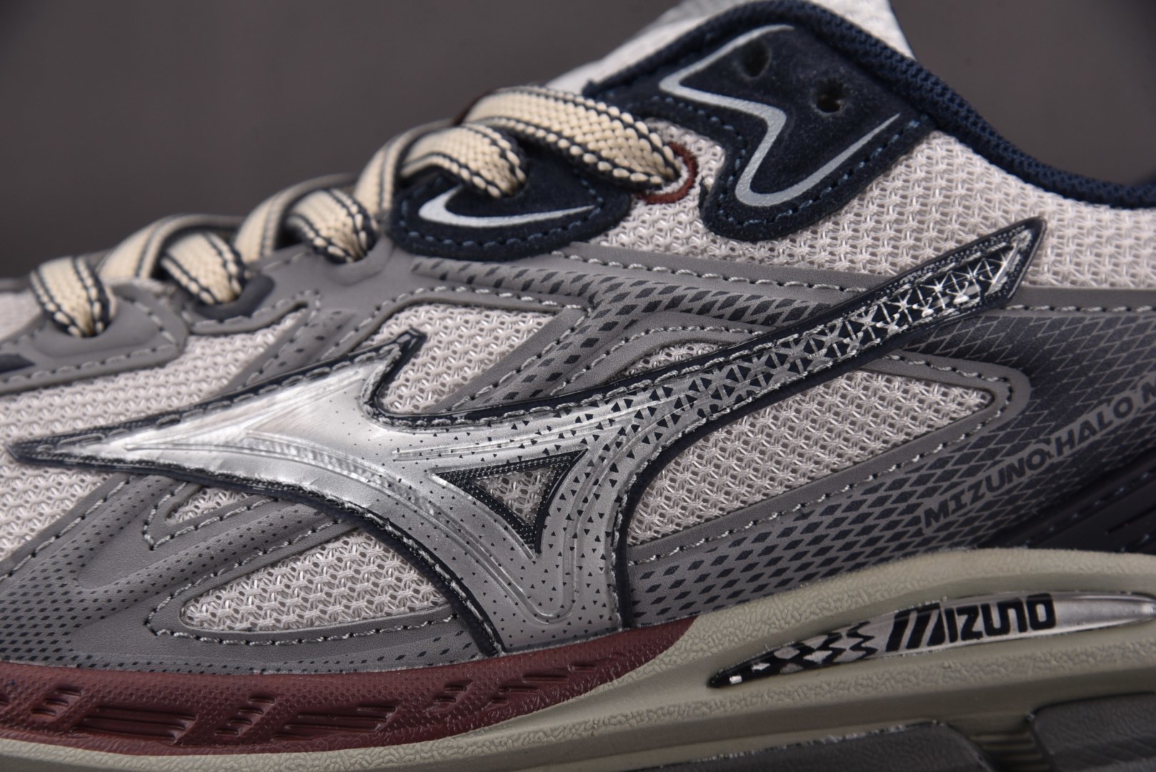 美津浓 尺码:36-45纯原出品-Mizuno Halo Mix 灰黑 D1GH YZ039尺码：36 