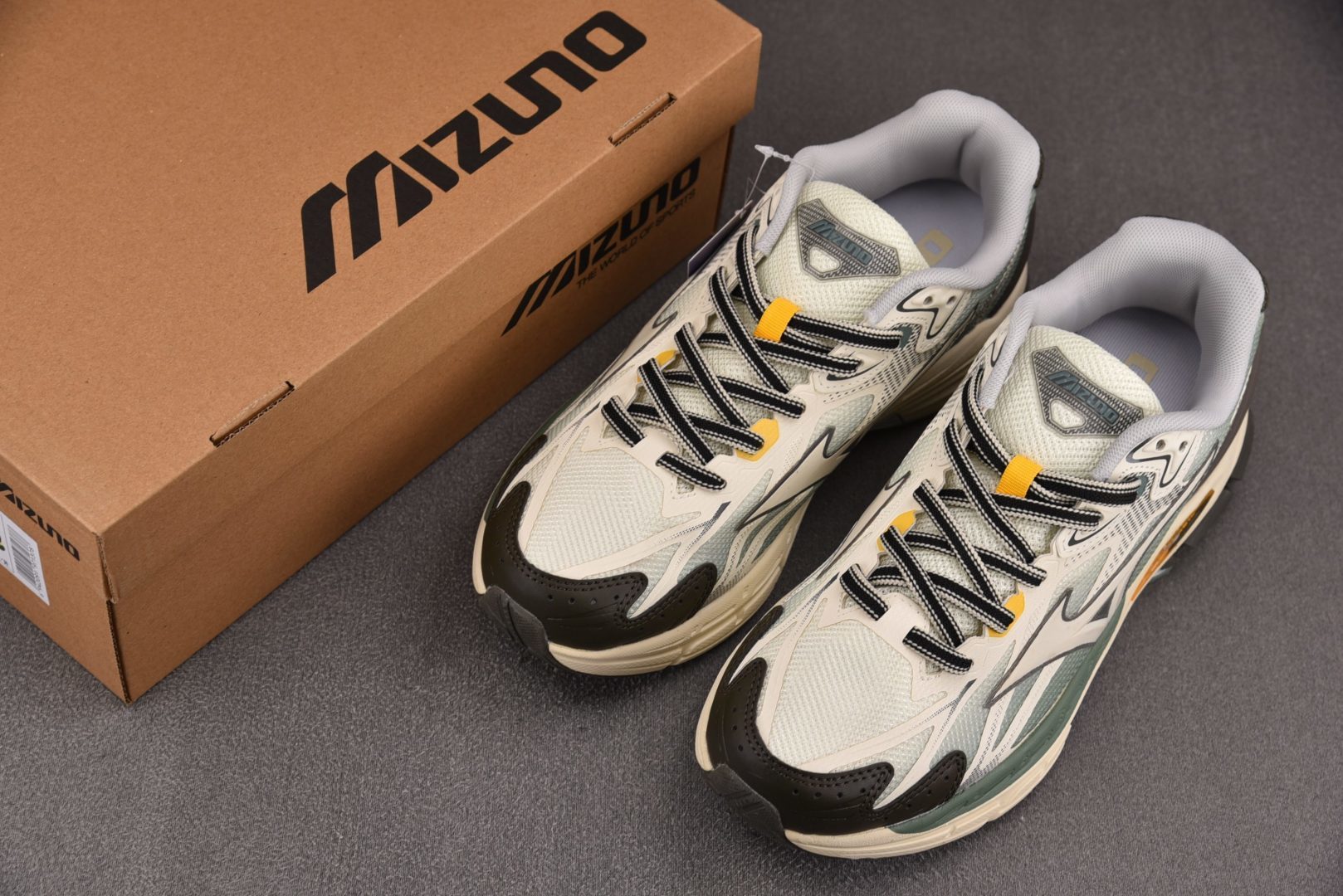 美津浓 尺码:36-45纯原出品-Mizuno Halo Mix 灰绿 D1GH YZ039尺码：36 