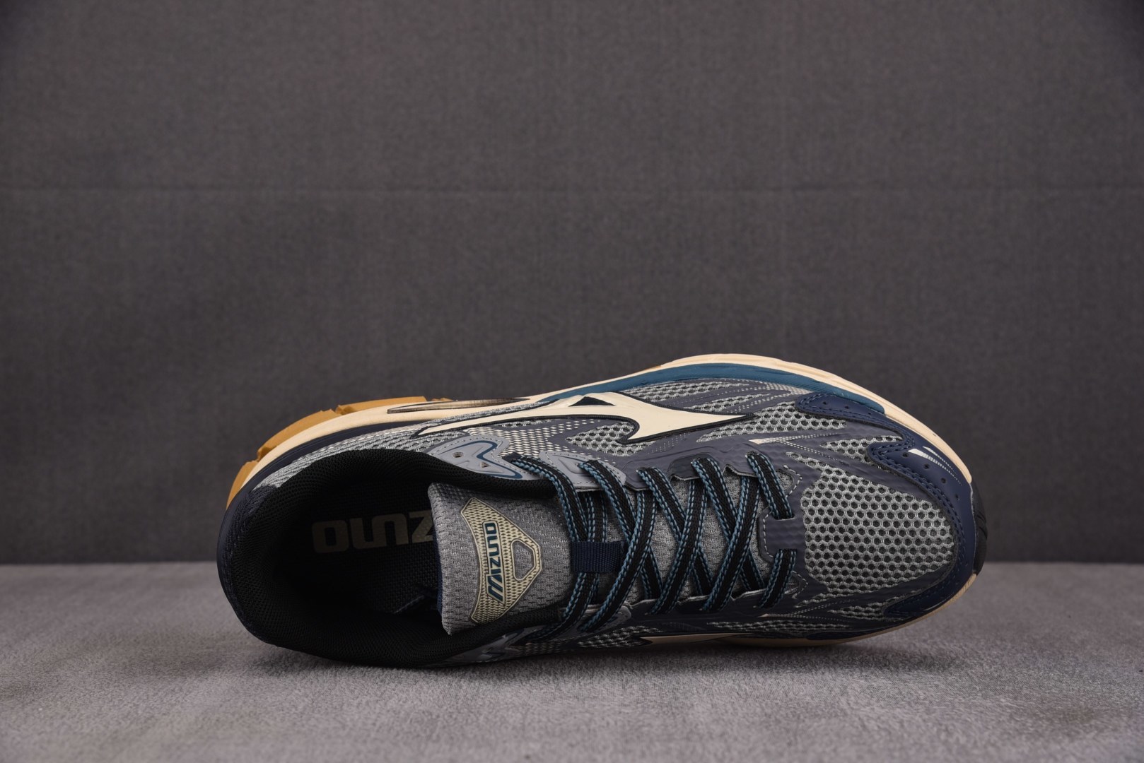 美津浓 尺码:36-45纯原出品-Mizuno Halo Mix 深蓝灰 D1GH YZ039尺码：36