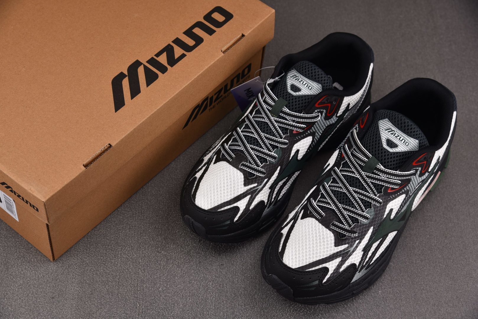 美津浓 尺码:36-45纯原出品-Mizuno Halo Mix 熊猫玉竹 D1GH YZ039尺码：3