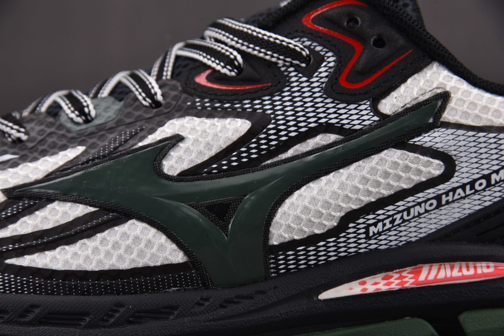 美津浓 尺码:36-45纯原出品-Mizuno Halo Mix 熊猫玉竹 D1GH YZ039尺码：3