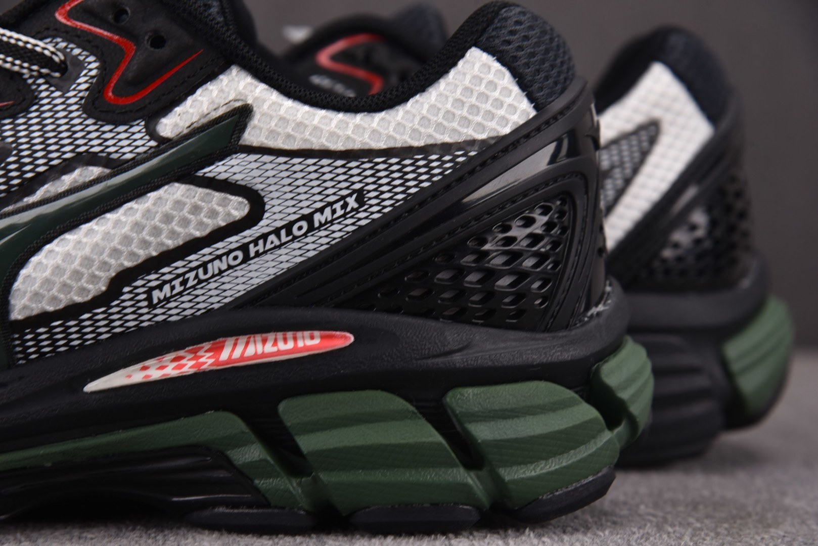 美津浓 尺码:36-45纯原出品-Mizuno Halo Mix 熊猫玉竹 D1GH YZ039尺码：3