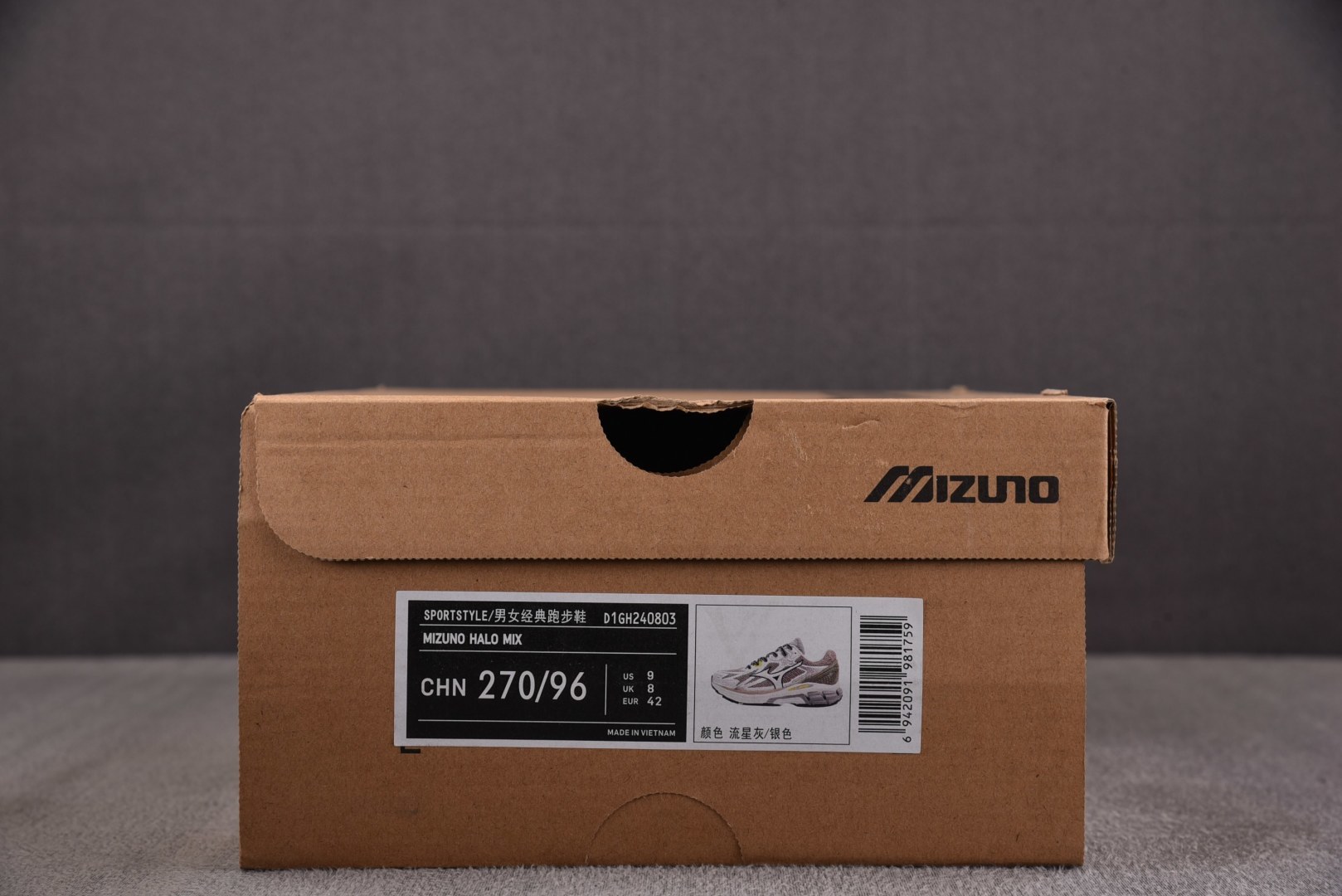 美津浓 尺码:36-45纯原出品-Mizuno Halo Mix 银灰 D1GH YZ039尺码：36 