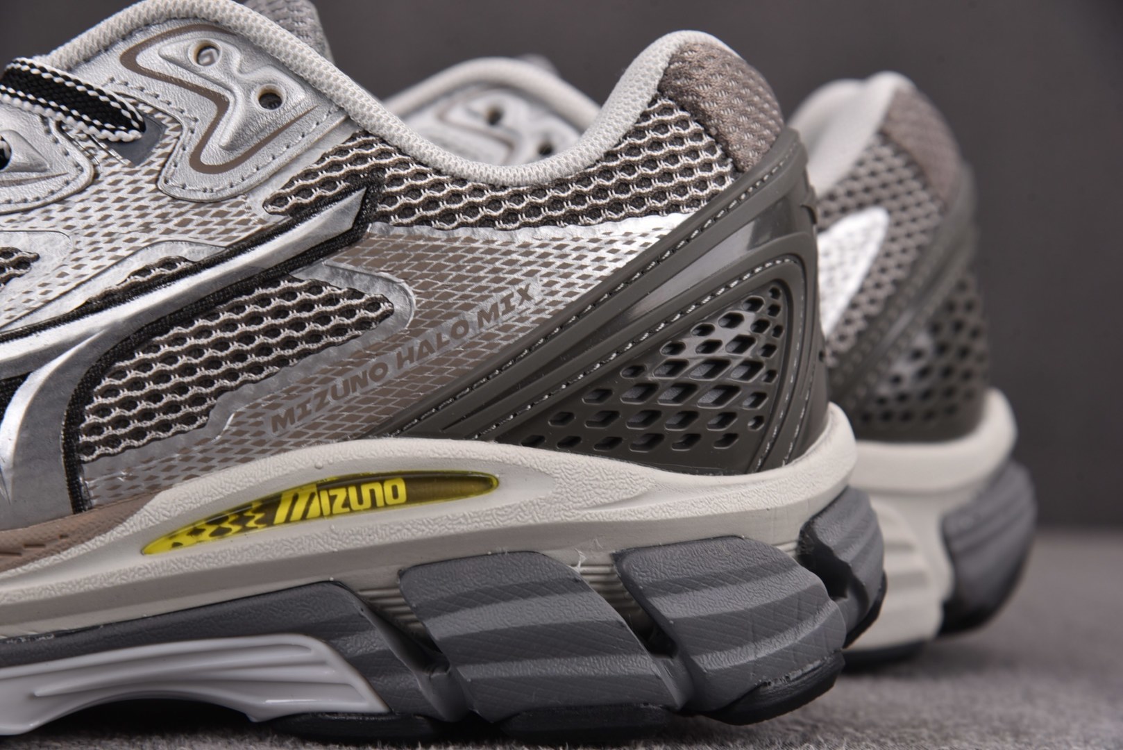 美津浓 尺码:36-45纯原出品-Mizuno Halo Mix 银灰 D1GH YZ039尺码：36 