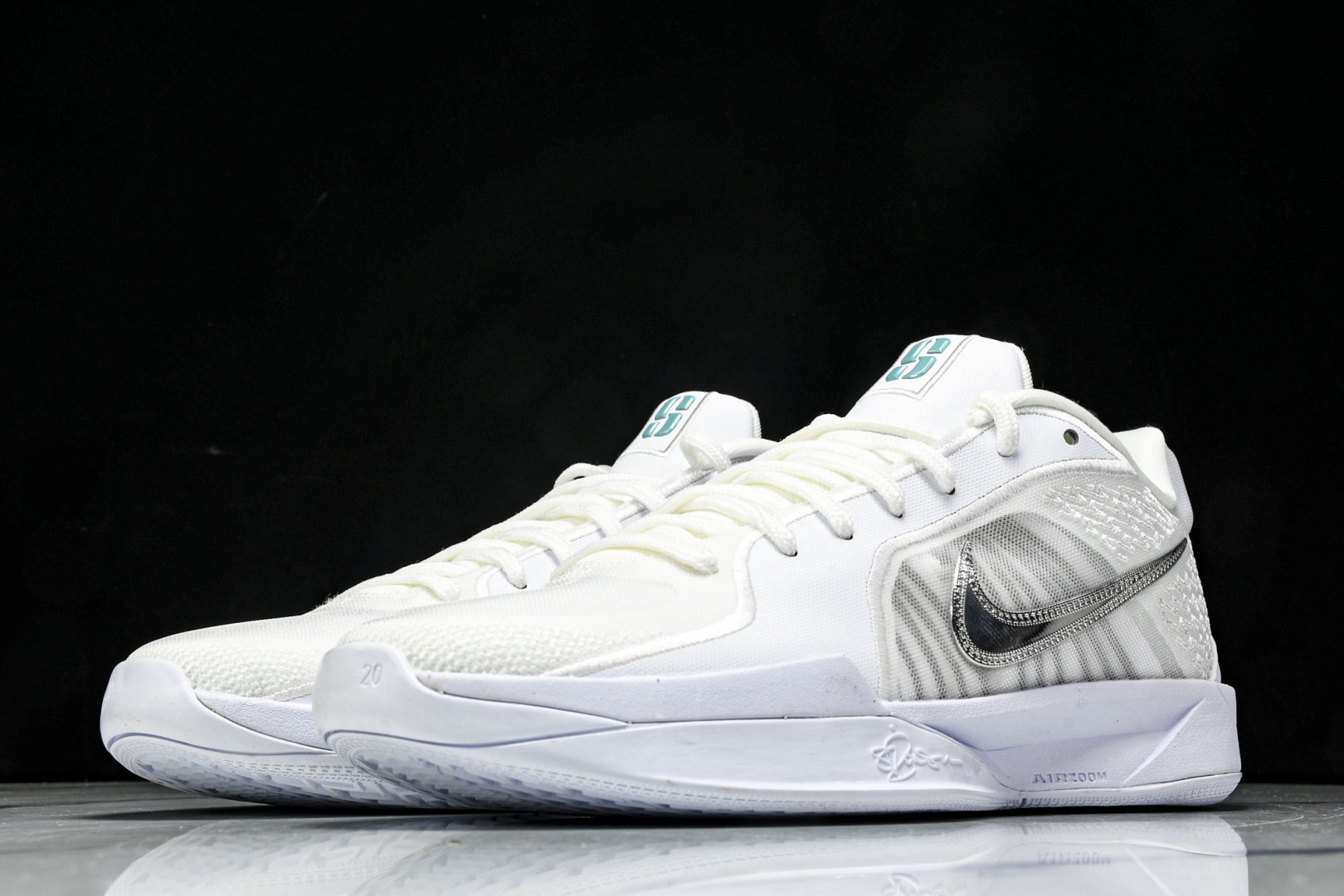 Nike Sabrina 2 “White Noise”舒适百搭 防滑耐磨 低帮 篮球鞋 男款 白色 F