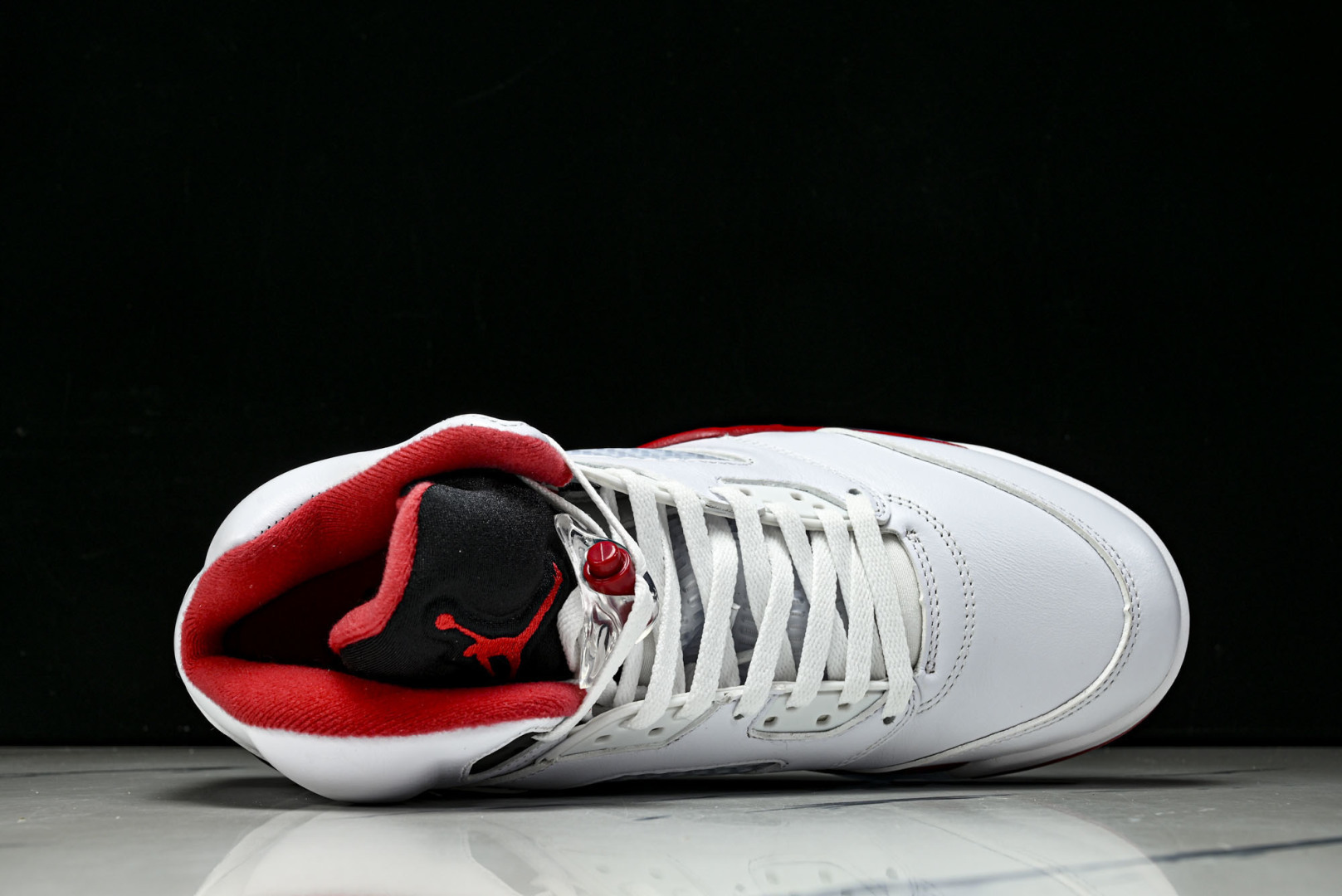 AJ5 尺码:40-48.5纯原出品-Air Jordan 5 Retro Fire Red Black