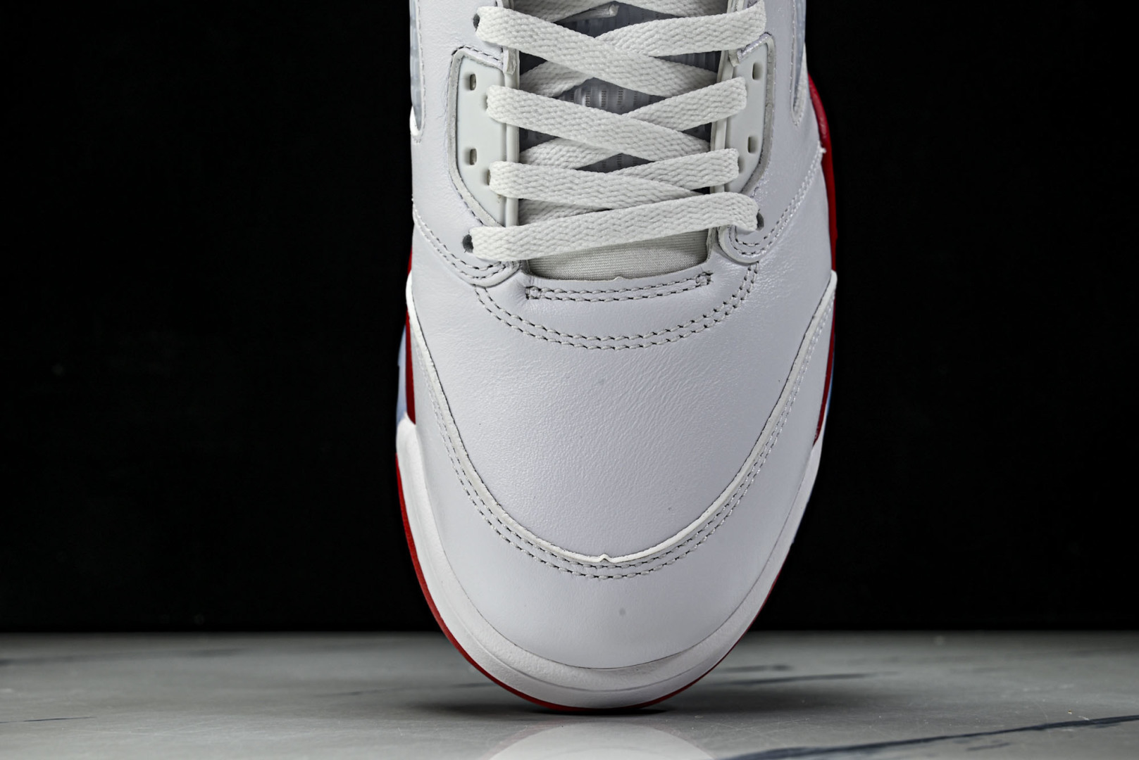 AJ5 尺码:40-48.5纯原出品-Air Jordan 5 Retro Fire Red Black