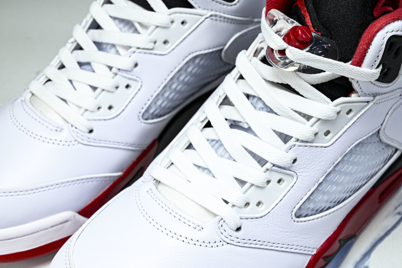 AJ5 尺码:40-48.5纯原出品-Air Jordan 5 Retro Fire Red Black