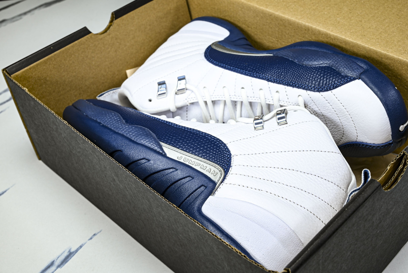AJ12 尺码:40-48.5纯原出品-Air Jordan 12 Retro French Blue 