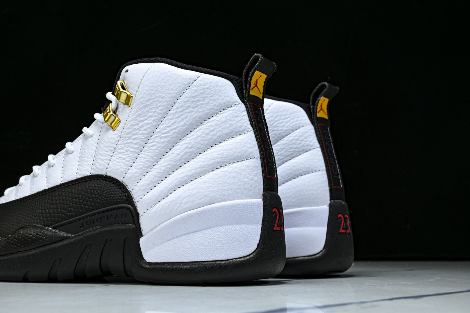 AJ12 尺码:40-48.5纯原出品-Air Jordan 12 Retro Taxi AJ12 乔1