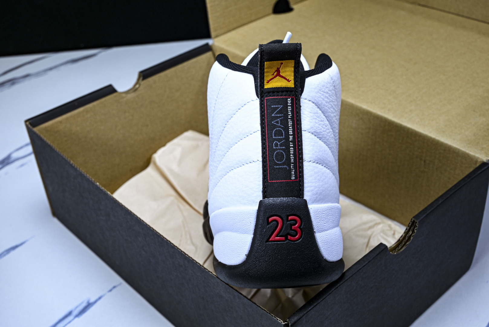 AJ12 尺码:40-48.5纯原出品-Air Jordan 12 Retro Taxi AJ12 乔1