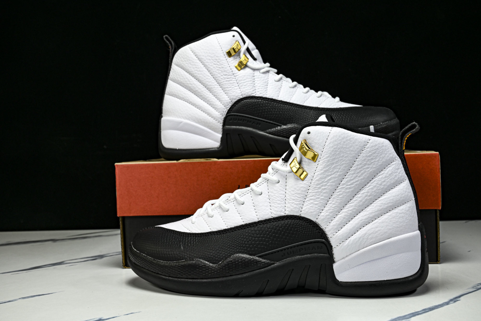 AJ12 尺码:40-48.5纯原出品-Air Jordan 12 Retro Taxi AJ12 乔1