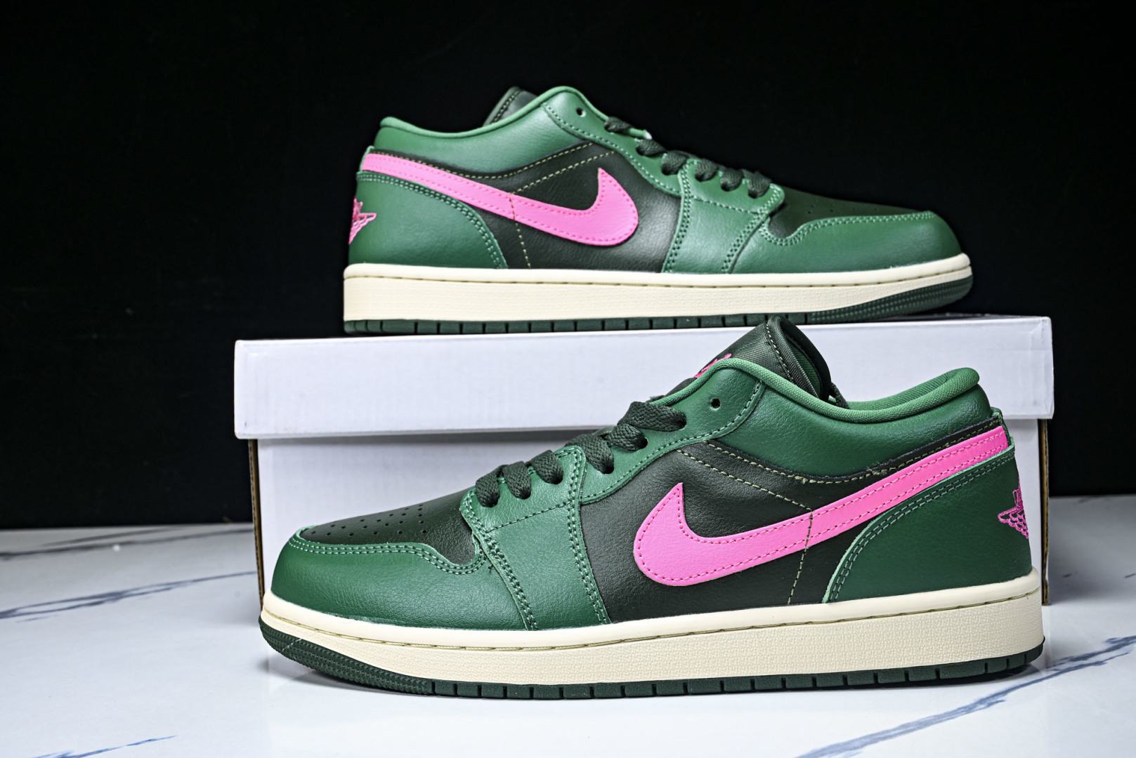 AJlow低帮 尺码:36-48.5纯原出品-Air Jordan 1 Low “Watermelon”