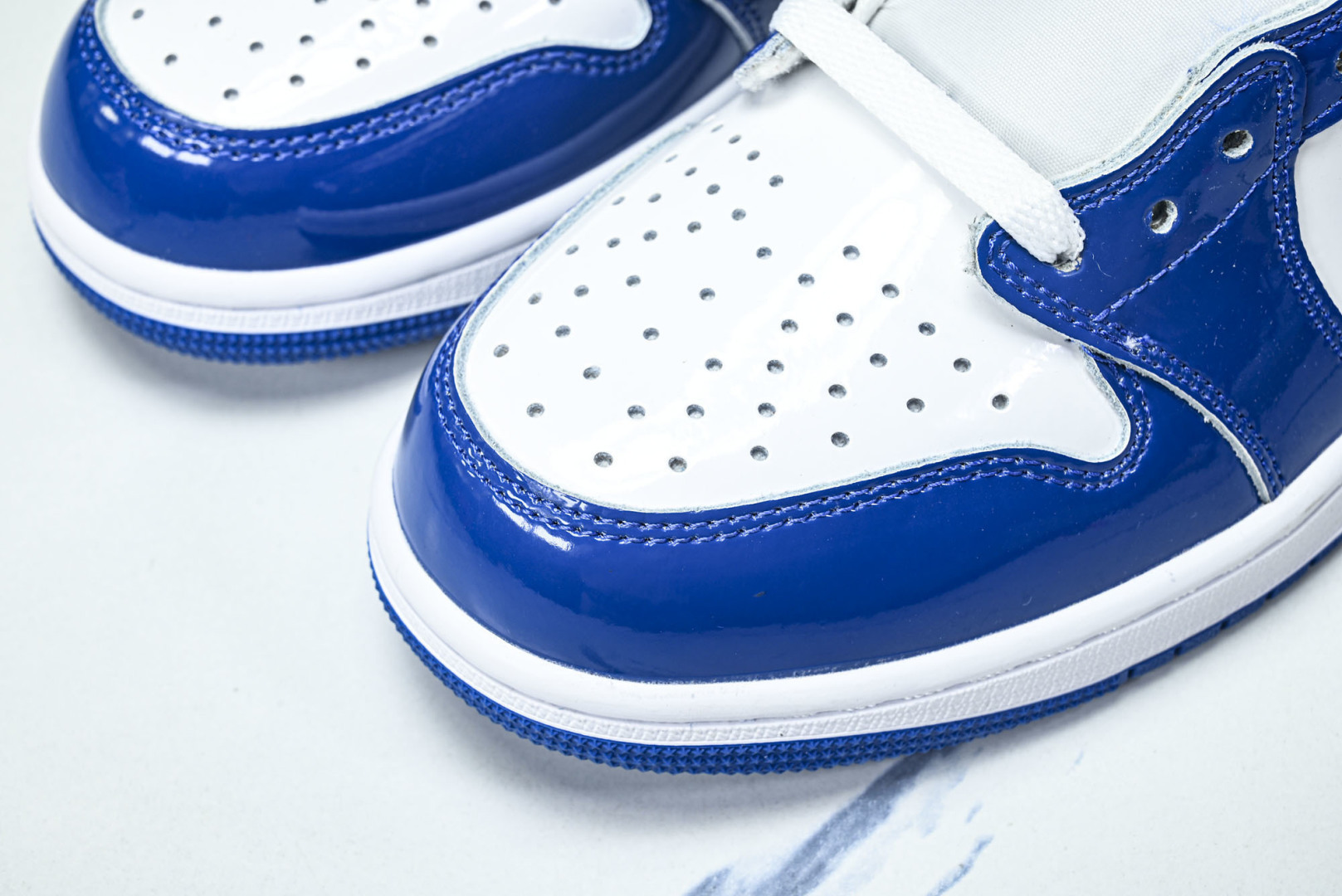 AJlow低帮 尺码:36-48.5纯原出品-Air Jordan 1 Low OG “Storm Bl