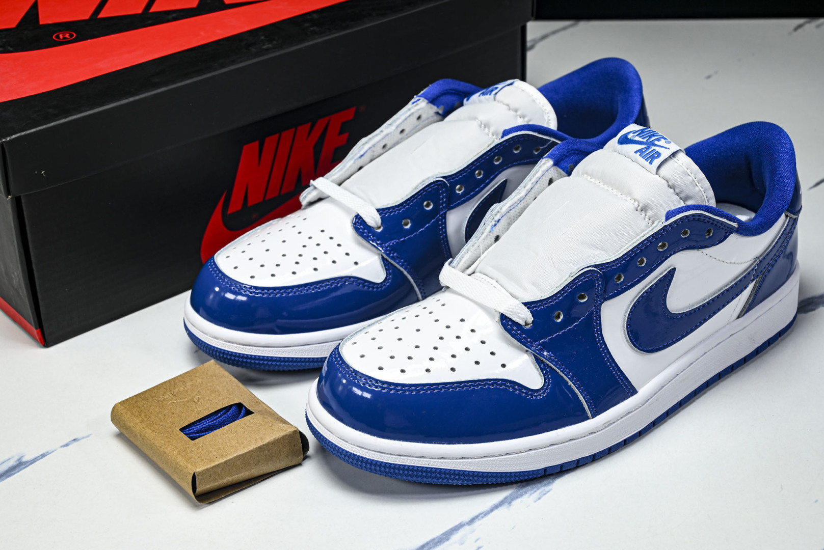 AJlow低帮 尺码:36-48.5纯原出品-Air Jordan 1 Low OG “Storm Bl