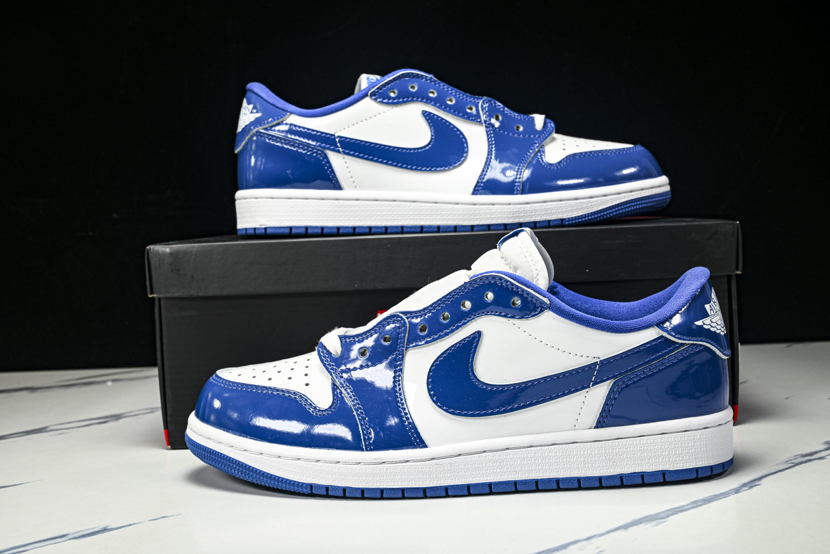AJlow低帮 尺码:36-48.5纯原出品-Air Jordan 1 Low OG “Storm Bl