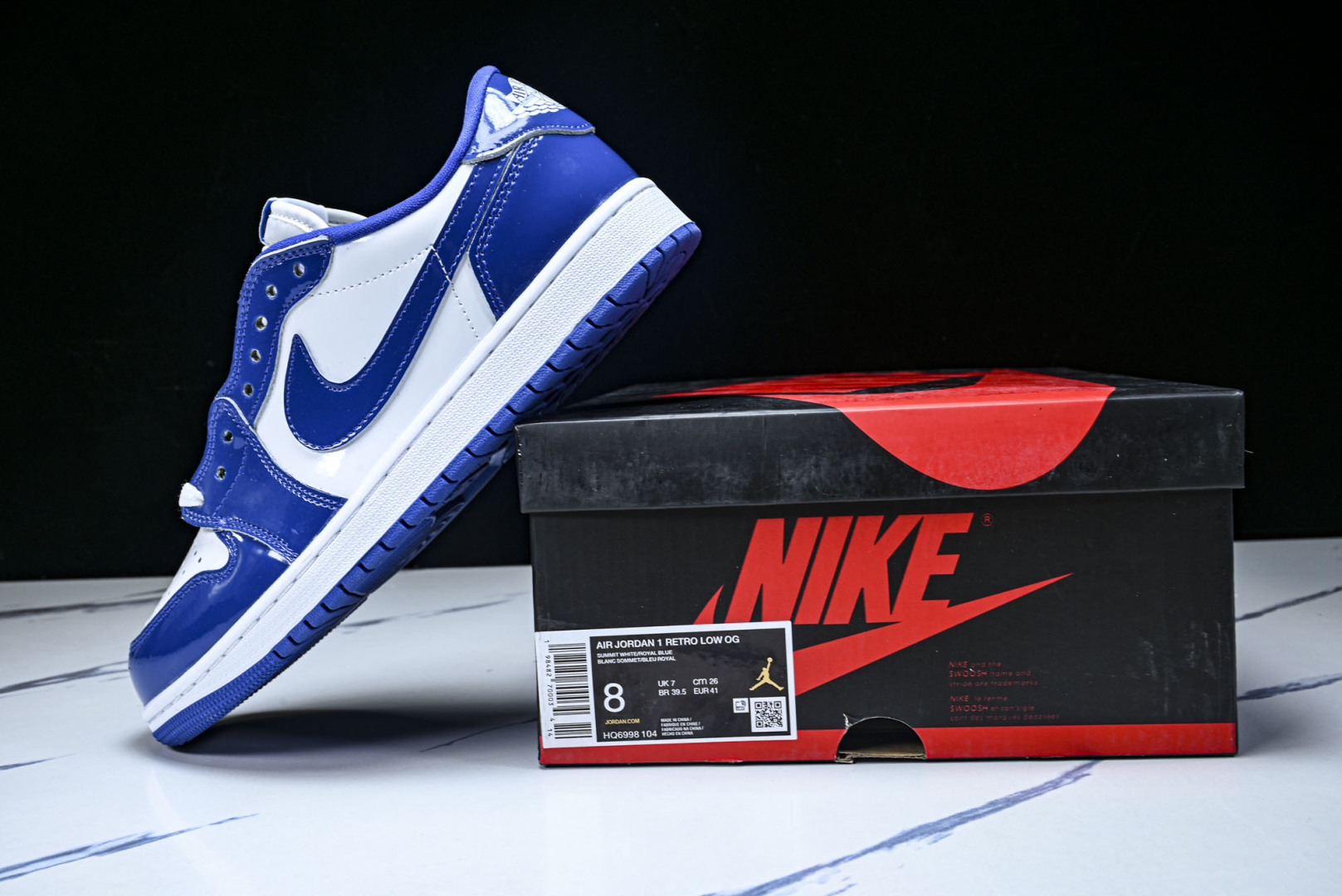 AJlow低帮 尺码:36-48.5纯原出品-Air Jordan 1 Low OG “Storm Bl