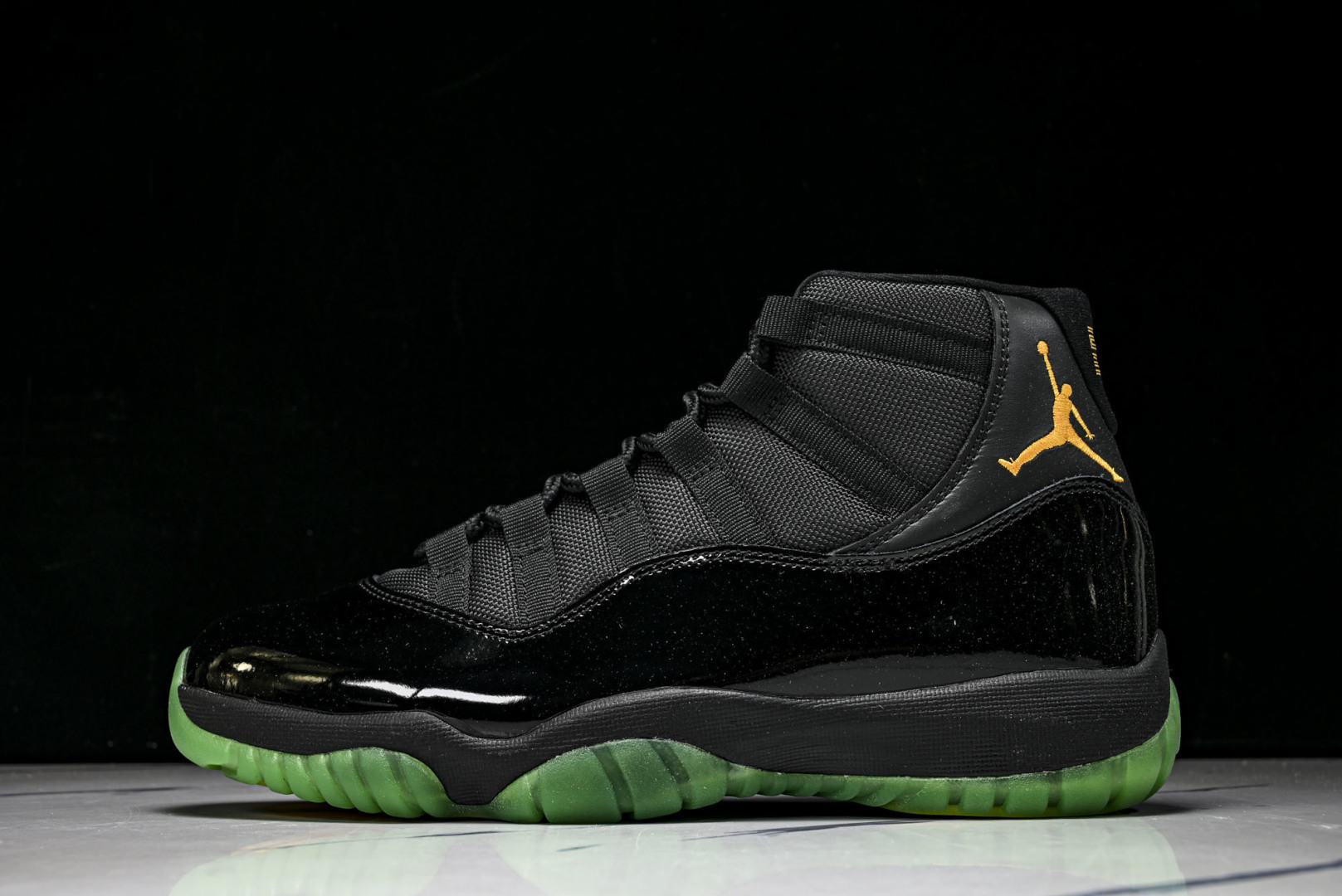 AJ11 尺码:40-48.5纯原出品-Air Jordan 11 Retro Green Black 