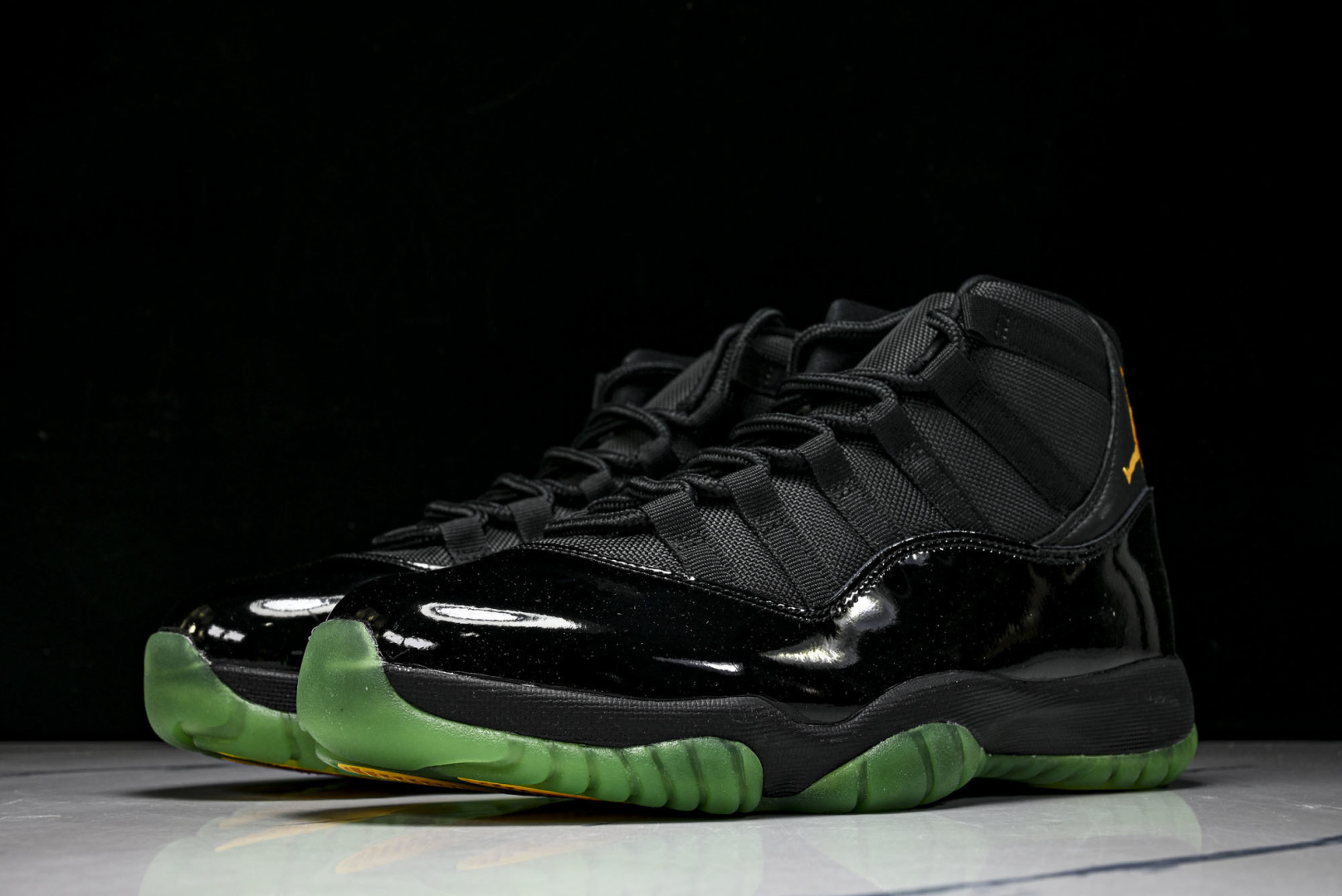 AJ11 尺码:40-48.5纯原出品-Air Jordan 11 Retro Green Black 