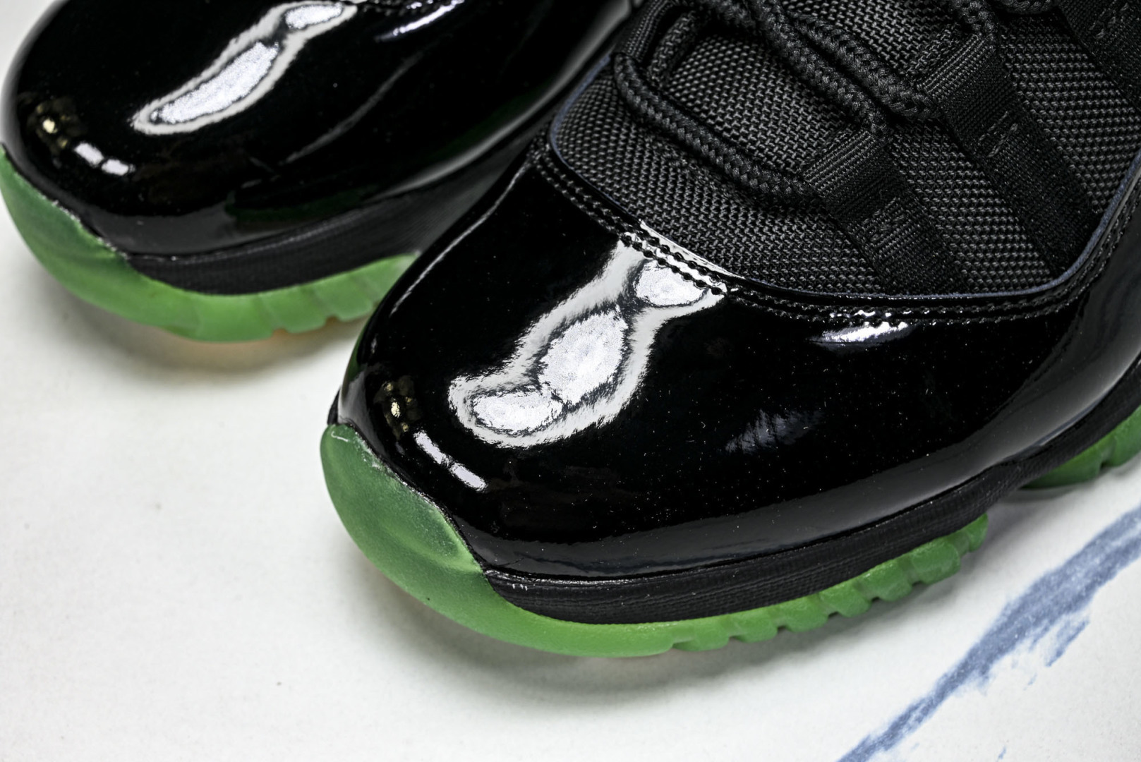 AJ11 尺码:40-48.5纯原出品-Air Jordan 11 Retro Green Black 