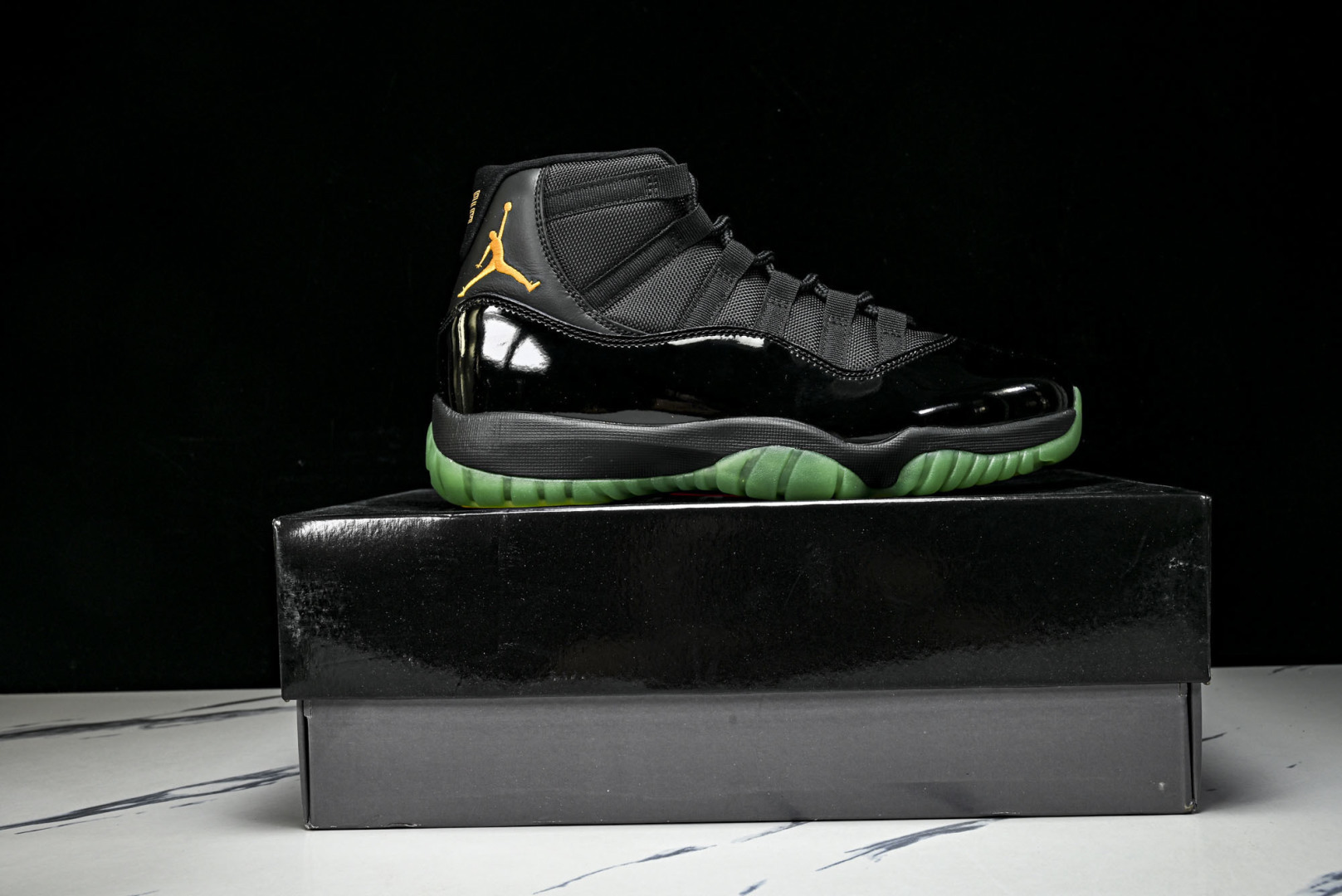 AJ11 尺码:40-48.5纯原出品-Air Jordan 11 Retro Green Black 