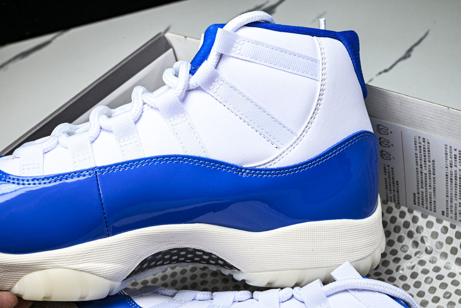 AJ11 尺码:40-47.5纯原出品-Air Jordan 11 白兰奶胶白色 IO8959-133 