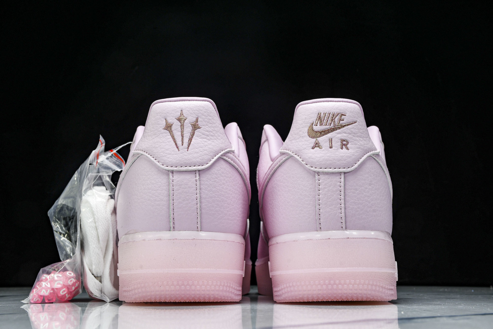 AF1 尺码36-45纯原版出品- NOCTA x Air Force 1休闲板鞋粉色 CZ8065-6