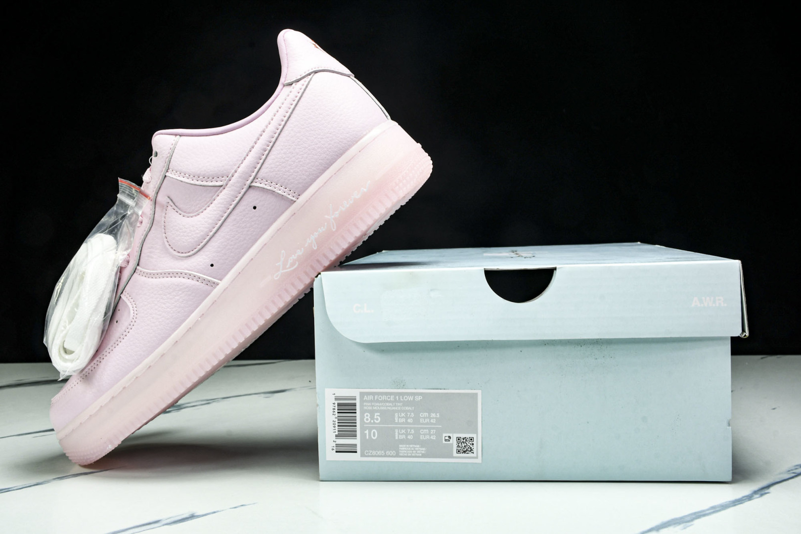 AF1 尺码36-45纯原版出品- NOCTA x Air Force 1休闲板鞋粉色 CZ8065-6