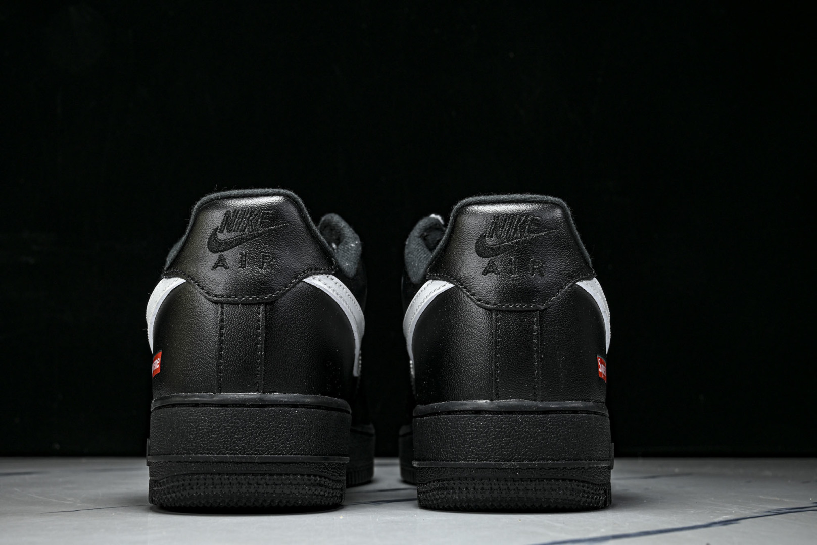 AF1 尺码36-47.5纯原版出品-Air Force 1 Low Supreme Black Whi