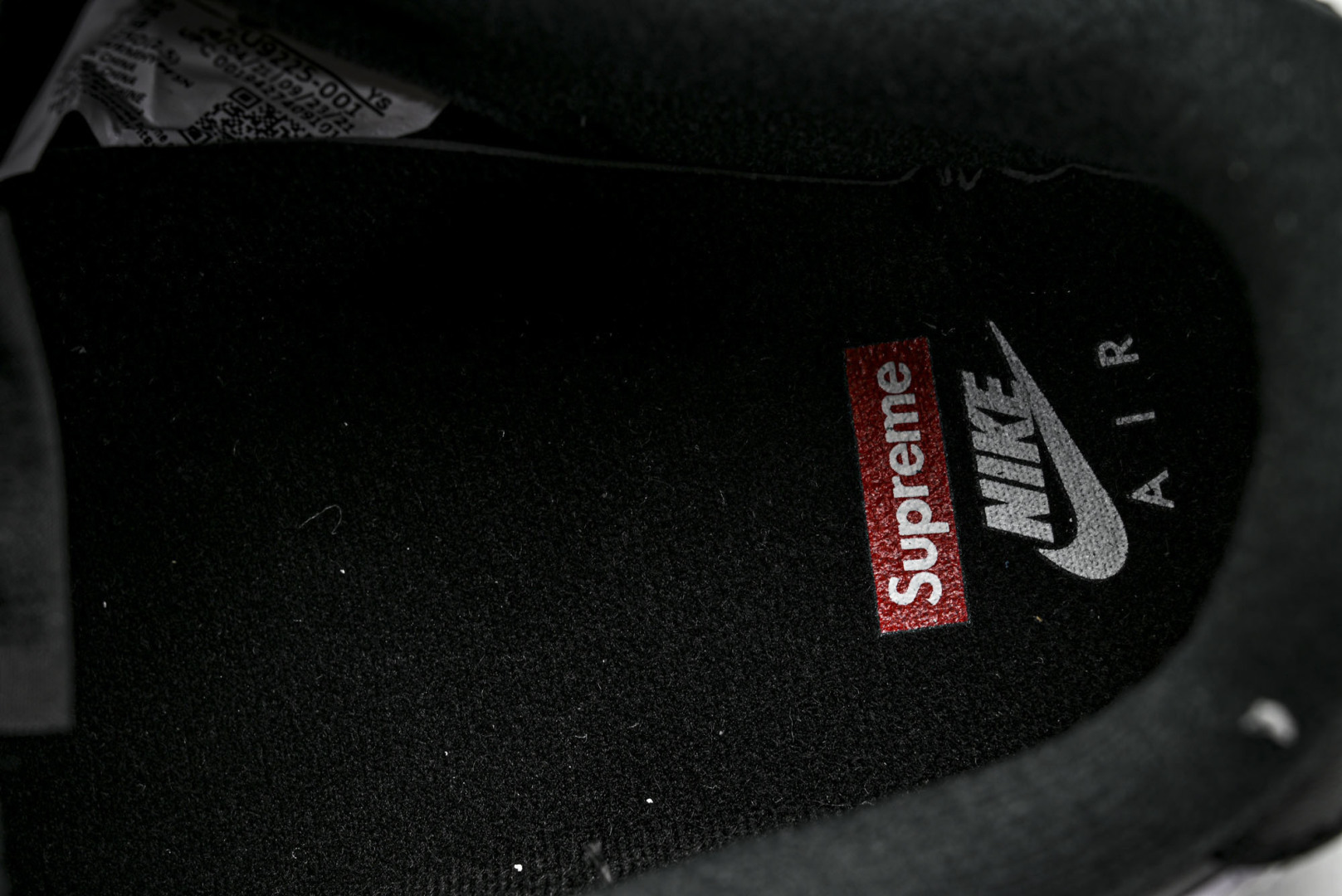 AF1 尺码36-47.5纯原版出品-Air Force 1 Low Supreme Black Whi